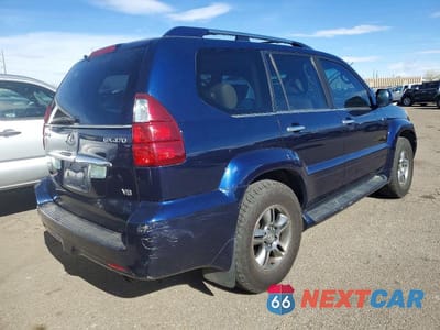 Trzecie zdjęcie samochodu z tyłu: 2009 LEXUS GX 470 BASE VIN:JTJBT20X490174723 - miniatura