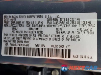 Zdjęcie 14 z 14 samochodu: 2025 MAZDA CX-50 VIN:7MMVABXY4SN385949 - miniatura