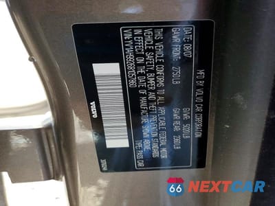Zdjęcie 12 z 12 samochodu: 2008 VOLVO S80 T6 TURBO VIN:YV1AH992681057860 - miniatura