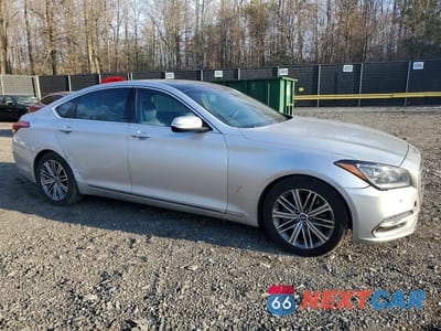 Czwarte zdjęcie samochodu z boku: 2018 GENESIS G80 3.8 VIN:KMHGN4JE2JU230534 - miniatura