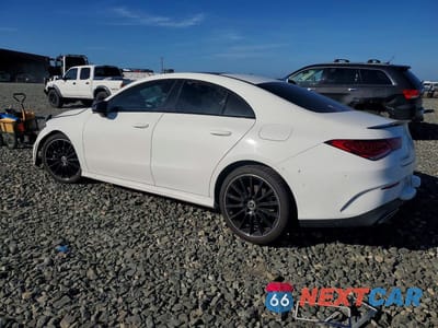 Drugie zdjęcie samochodu z przodu: 2021 MERCEDES-BENZ CLA 250 VIN:W1K5J4GB0MN152666 - miniatura