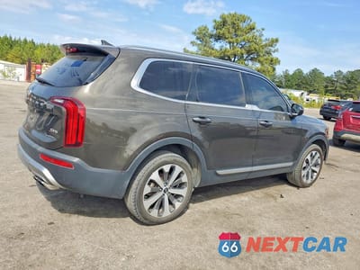Trzecie zdjęcie samochodu z tyłu: 2020 KIA TELLURIDE S VIN:5XYP64HC5LG008967 - miniatura