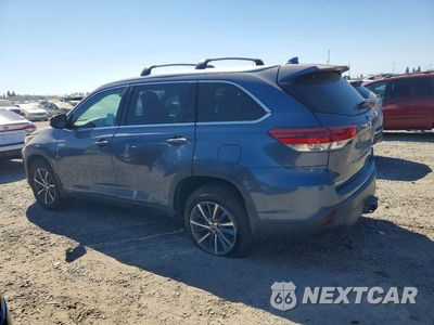 Drugie zdjęcie samochodu z przodu: 2018 TOYOTA HIGHLANDER HYBRID XLE VIN:5TDJGRFH5JS045757 - miniatura