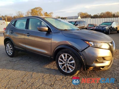 Czwarte zdjęcie samochodu z boku: 2021 NISSAN ROGUE SPORT S VIN:JN1BJ1AV4MW560261 - miniatura