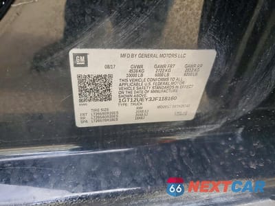 Zdjęcie 12 z 12 samochodu: 2018 GMC SIERRA K2500 DENALI VIN:1GT12UEY3JF118160 - miniatura