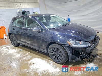 Czwarte zdjęcie samochodu z boku: 2019 VOLKSWAGEN GOLF S VIN:3VWG57AU7KM030443 - miniatura