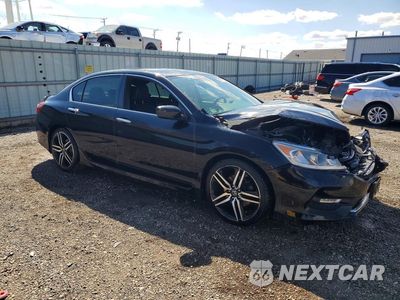 Czwarte zdjęcie samochodu z boku: 2016 HONDA ACCORD SPORT VIN:1HGCR2F50GA171399 - miniatura