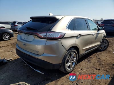 Trzecie zdjęcie samochodu z tyłu: 2017 FORD EDGE TITANIUM VIN:2FMPK4K92HBB41296 - miniatura