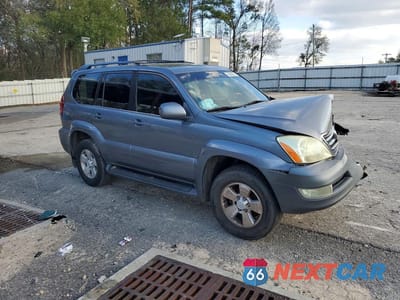 Czwarte zdjęcie samochodu z boku: 2004 LEXUS GX 470 BASE VIN:JTJBT20X140034069 - miniatura