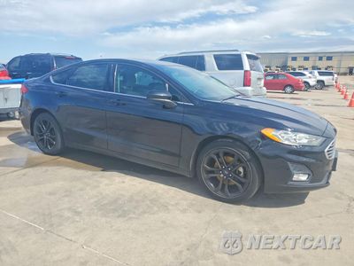 Czwarte zdjęcie samochodu z boku: 2019 FORD FUSION SE VIN:3FA6P0HD4KR169752 - miniatura