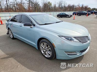 Czwarte zdjęcie samochodu z boku: 2014 LINCOLN MKZ HYBRID VIN:3LN6L2LU1ER807884 - miniatura