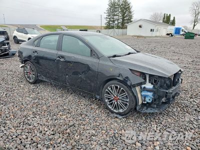 Czwarte zdjęcie samochodu z boku: 2022 KIA FORTE GT VIN:3KPF44AC8NE488031 - miniatura