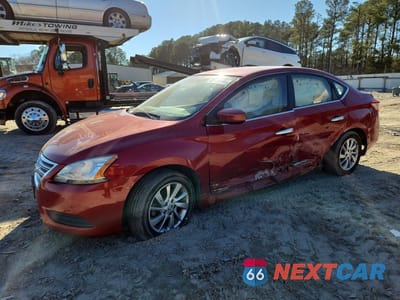 2013 NISSAN SENTRA S 3N1AB7AP1DL749307 - główne zdjęcie licytacji z USA - miniatura