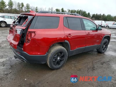 Trzecie zdjęcie samochodu z tyłu: 2021 GMC ACADIA AT4 VIN:1GKKNLLS0MZ204327 - miniatura
