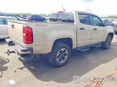Trzecie zdjęcie samochodu z tyłu: 2021 CHEVROLET COLORADO Z71 VIN:1GCGSDEN0M1281592 - miniatura