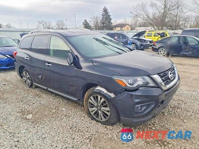 Czwarte zdjęcie samochodu z boku: 2018 NISSAN PATHFINDER SL VIN:5N1DR2MN3JC616621 - miniatura
