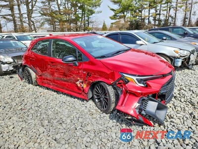 Czwarte zdjęcie samochodu z boku: 2025 TOYOTA GR COROLLA CORE VIN:JTNABAAE9SA018763 - miniatura