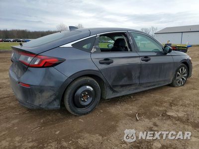 Trzecie zdjęcie samochodu z tyłu: 2023 HONDA CIVIC EXL VIN:19XFL1H7XPE016961 - miniatura