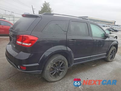 Trzecie zdjęcie samochodu z tyłu: 2019 DODGE JOURNEY SE VIN:3C4PDCBB4KT837892 - miniatura
