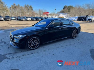 Drugie zdjęcie samochodu z przodu: 2022 MERCEDES-BENZ S 580 4MATIC VIN:W1K6G7GB8NA100778 - miniatura