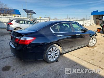 Trzecie zdjęcie samochodu z tyłu: 2013 HONDA ACCORD EXL VIN:1HGCR2F85DA052379 - miniatura