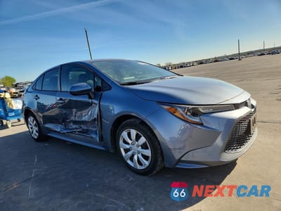 Czwarte zdjęcie samochodu z boku: 2020 TOYOTA COROLLA LE VIN:5YFEPRAE2LP083571 - miniatura