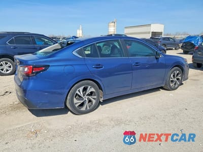 Trzecie zdjęcie samochodu z tyłu: 2022 SUBARU LEGACY PREMIUM VIN:4S3BWAF61N3025696 - miniatura