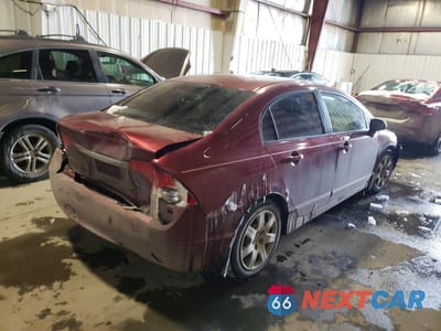 Trzecie zdjęcie samochodu z tyłu: 2011 HONDA CIVIC LX VIN:19XFA1F51BE014192 - miniatura