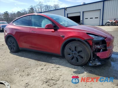 Czwarte zdjęcie samochodu z boku: 2024 TESLA MODEL Y VIN:7SAYGAEE2RF120134 - miniatura