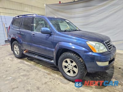 Czwarte zdjęcie samochodu z boku: 2005 LEXUS GX 470 BASE VIN:JTJBT20X950084848 - miniatura