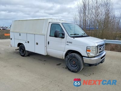 Czwarte zdjęcie samochodu z boku: 2014 FORD E350 UTILITY / SERVICE TRUCK VIN:1FDWE3FLXEDA82846 - miniatura