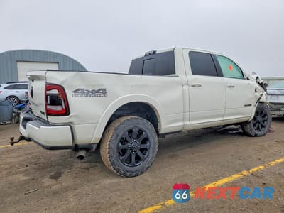 Trzecie zdjęcie samochodu z tyłu: 2021 RAM 2500 LARAMIE VIN:3C6UR5FL2MG525527 - miniatura