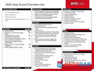 Zdjęcie 12 z 13 samochodu: 2024 JEEP GRAND CHEROKEE LIMITED 4XE VIN:1C4RJYB65RC158415 - miniatura