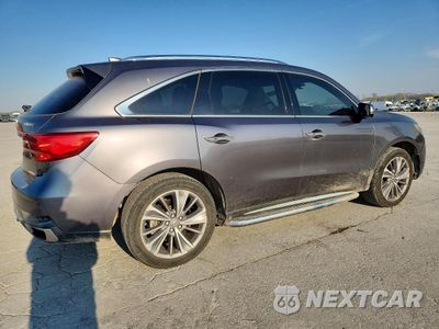 Trzecie zdjęcie samochodu z tyłu: 2017 ACURA MDX TECHNOLOGY VIN:5FRYD4H54HB038132 - miniatura