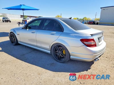 Drugie zdjęcie samochodu z przodu: 2009 MERCEDES-BENZ C 63 AMG VIN:WDDGF77X99F214624 - miniatura