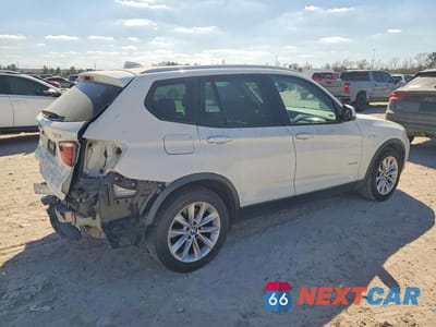 Trzecie zdjęcie samochodu z tyłu: 2015 BMW X3 XDRIVE VIN:5UXWX9C51F0D48367 - miniatura