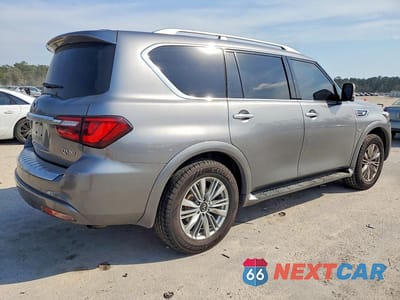 Trzecie zdjęcie samochodu z tyłu: 2020 INFINITI QX80 LUXE VIN:JN8AZ2NE0L9252331 - miniatura