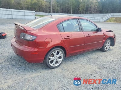 Trzecie zdjęcie samochodu z tyłu: 2009 MAZDA 3 I VIN:JM1BK32F491209187 - miniatura