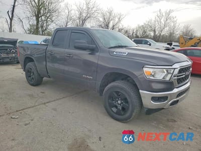 Czwarte zdjęcie samochodu z boku: 2022 RAM 1500 BIG HORN VIN:1C6RRFBG6NN255926 - miniatura