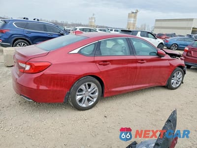 Trzecie zdjęcie samochodu z tyłu: 2020 HONDA ACCORD LX VIN:1HGCV1F1XLA136124 - miniatura