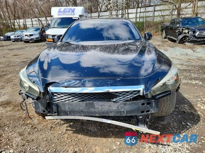 Piąte zdjęcie samochodu w środku: 2014 INFINITI Q50 PREMIUM VIN:JN1BV7AR1EM686942 - miniatura