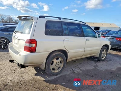 Trzecie zdjęcie samochodu z tyłu: 2006 TOYOTA HIGHLANDER SPORT VIN:JTEEP21A160177908 - miniatura