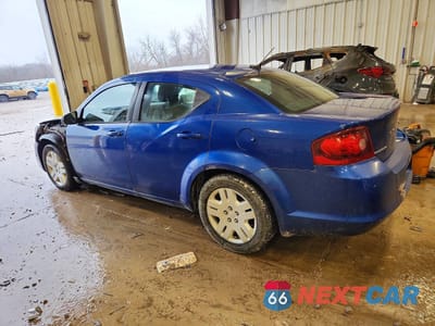 Drugie zdjęcie samochodu z przodu: 2012 DODGE AVENGER SE VIN:1C3CDZAB2CN177358 - miniatura
