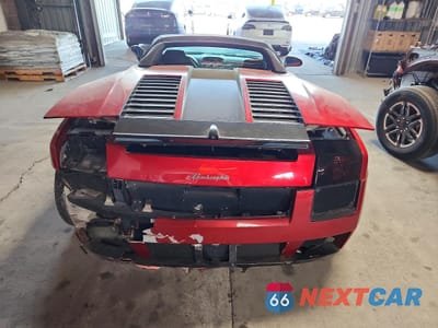 Zdjęcie 6 z 12 samochodu: 2008 LAMBORGHINI GALLARDO SPYDER VIN:ZHWGU22T08LA06259 - miniatura