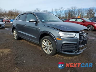 Czwarte zdjęcie samochodu z boku: 2018 AUDI Q3 PREMIUM PLUS VIN:WA1JCCFS0JR020679 - miniatura