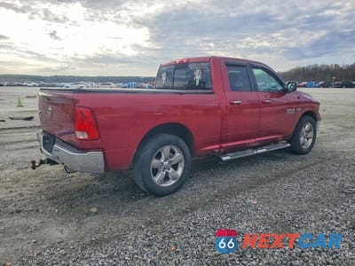 Trzecie zdjęcie samochodu z tyłu: 2014 RAM 1500 SLT VIN:1C6RR6GT0ES170460 - miniatura