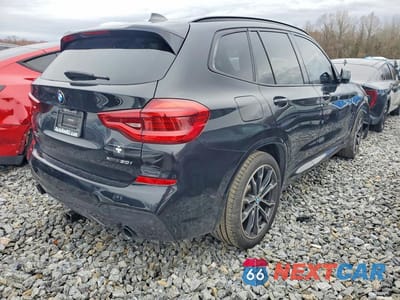 Trzecie zdjęcie samochodu z tyłu: 2021 BMW X3 XDRIVE30I VIN:5UXTY5C02M9H75756 - miniatura