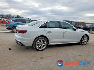 Trzecie zdjęcie samochodu z tyłu: 2020 AUDI A4 PREMIUM PLUS VIN:WAUENAF4XLA052612 - miniatura