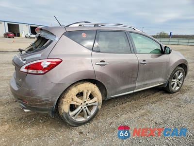 Trzecie zdjęcie samochodu z tyłu: 2012 NISSAN MURANO S VIN:JN8AZ1MU4CW101822 - miniatura
