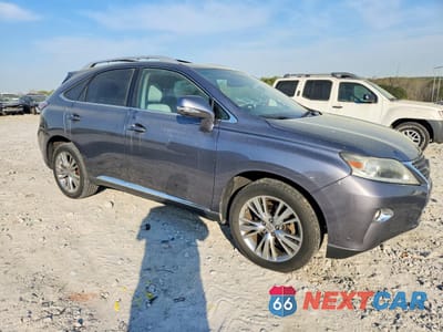 Czwarte zdjęcie samochodu z boku: 2013 LEXUS RX 350 BASE VIN:2T2ZK1BA9DC097803 - miniatura
